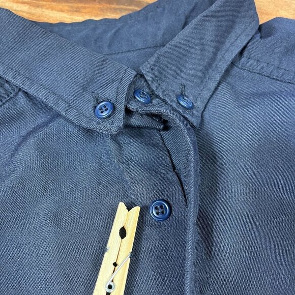 Oberon Arc 8 Shirt Mens XL Long Sleeve Navy Blue Category 2 Electrician - Picture 11 of 11